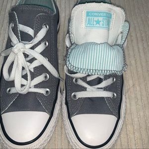 Gray chuck Taylor all stars